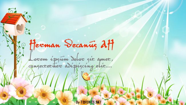 Herman Decanus AH example