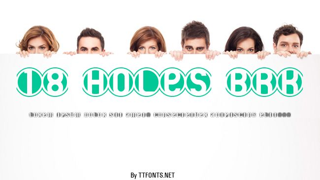 18 Holes BRK example