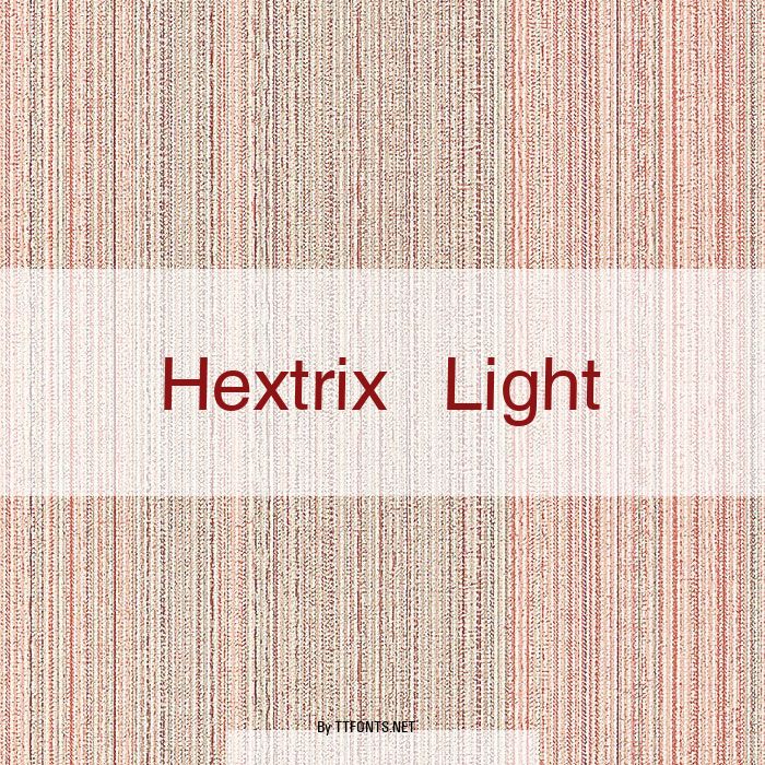 Hextrix Light example
