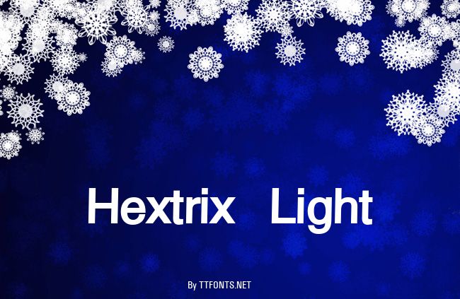 Hextrix Light example