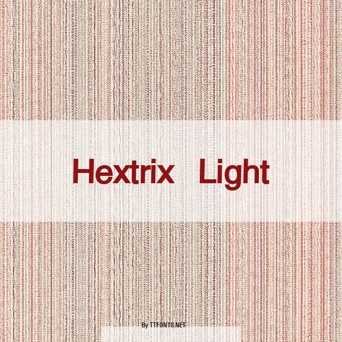 Hextrix Light example