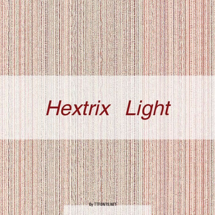 Hextrix Light example