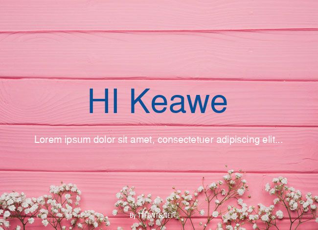HI Keawe example