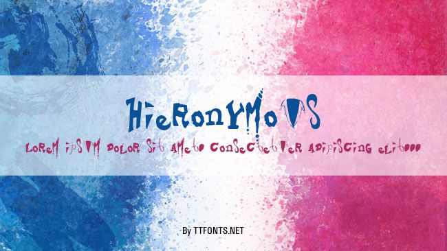 Hieronymous example