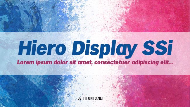 Hiero Display SSi example