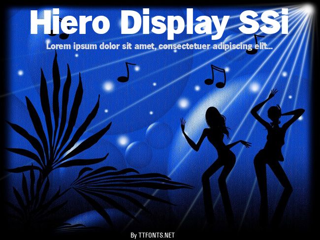 Hiero Display SSi example