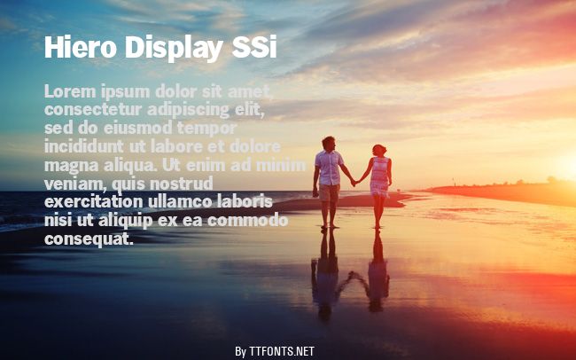 Hiero Display SSi example