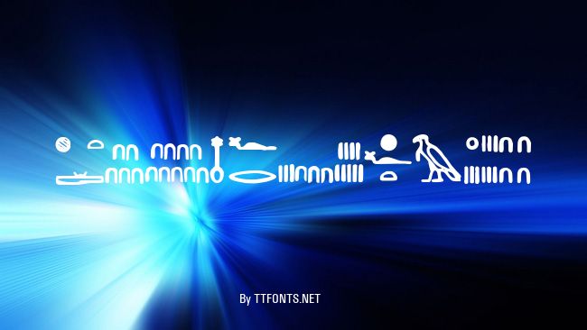 Hieroglyph example
