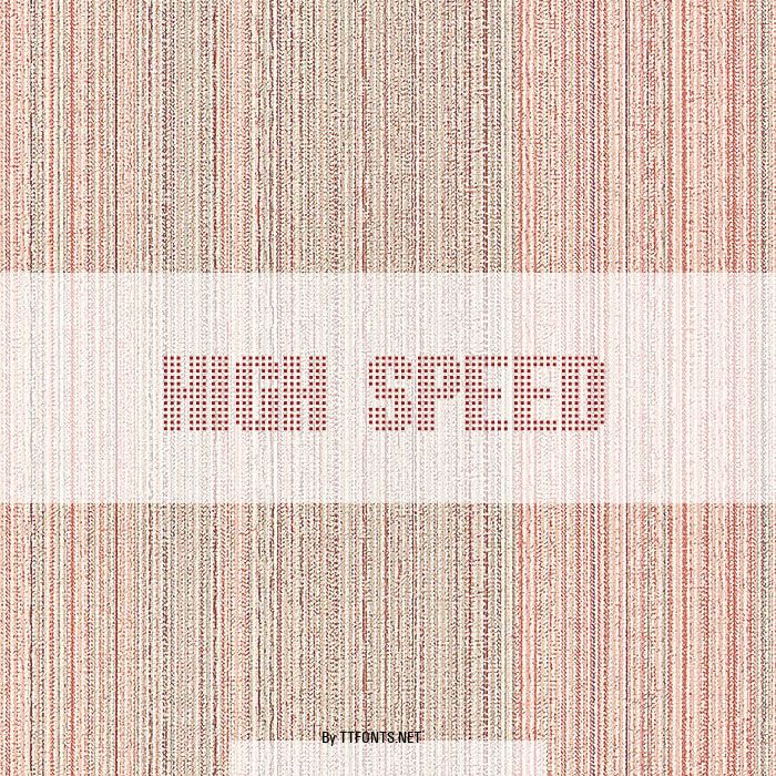 High speed example