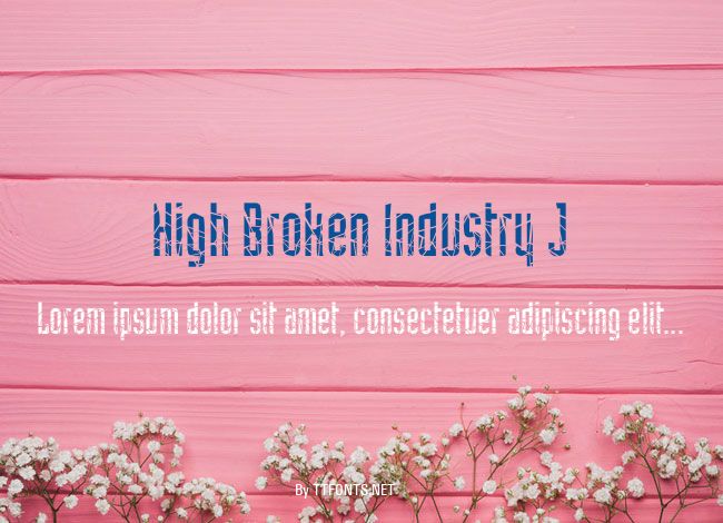 High Broken Industry J example