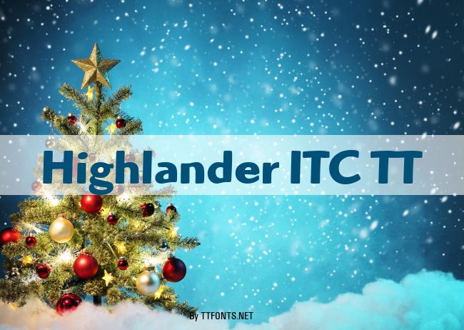 Highlander ITC TT example