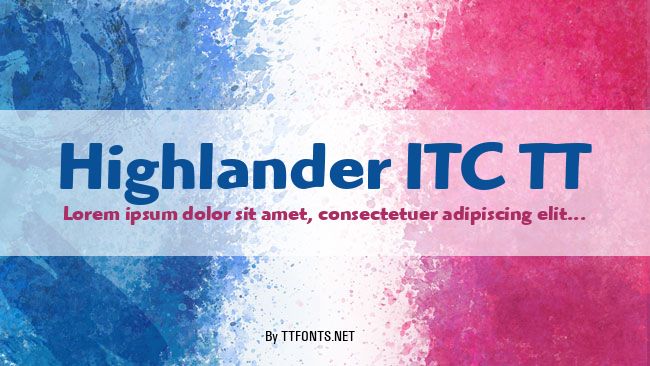 Highlander ITC TT example