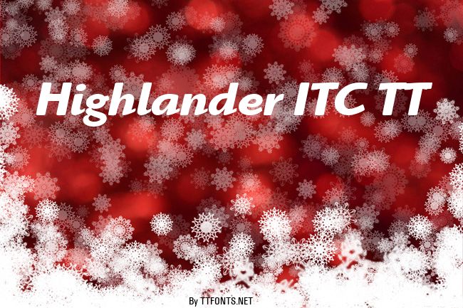 Highlander ITC TT example