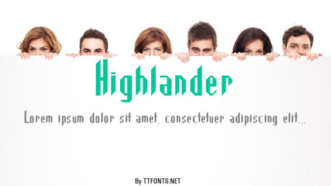 Highlander example