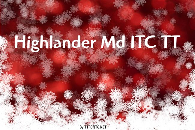 Highlander Md ITC TT example