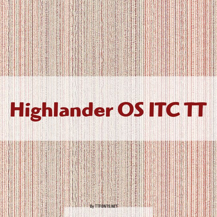 Highlander OS ITC TT example