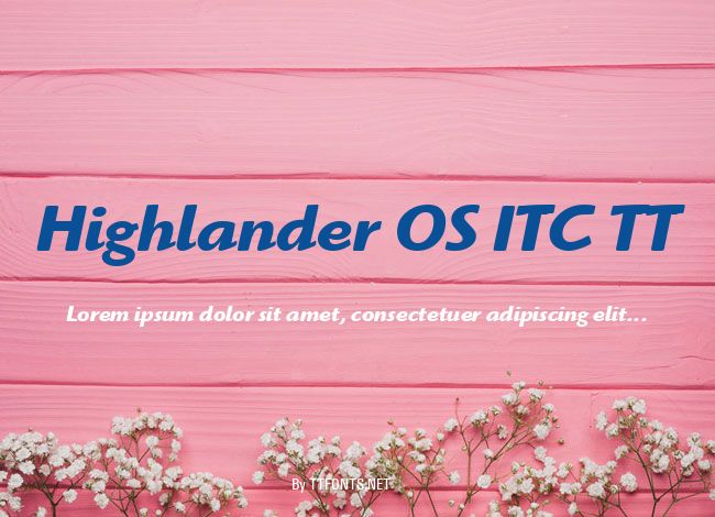 Highlander OS ITC TT example