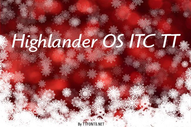 Highlander OS ITC TT example