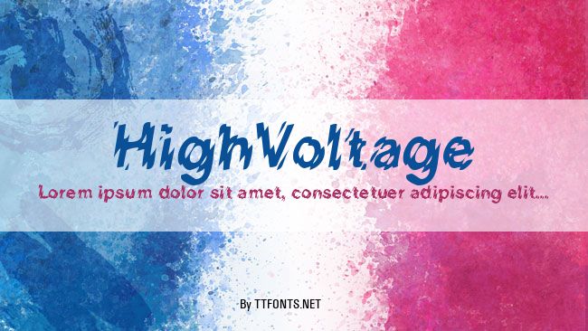 HighVoltage example