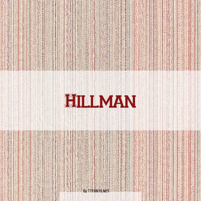 Hillman example