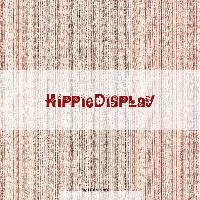 HippieDisplay example