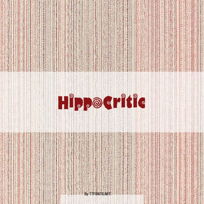 HippoCritic example