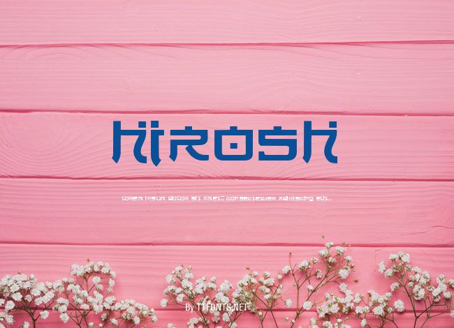 Hirosh example