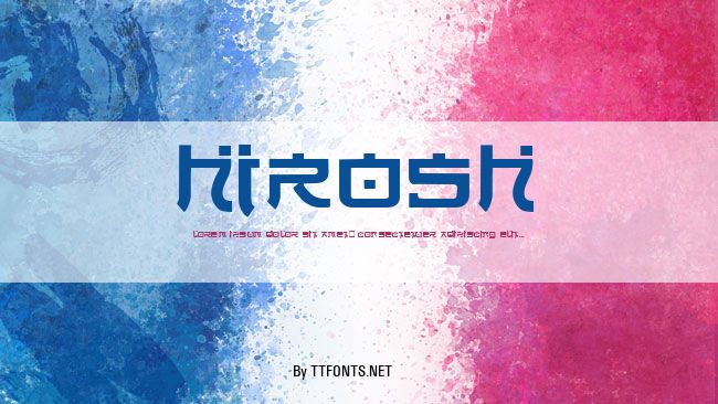 Hirosh example