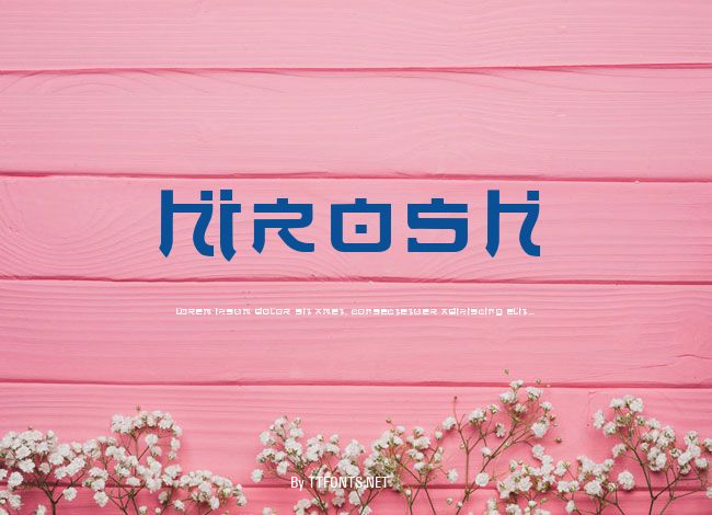 Hirosh example