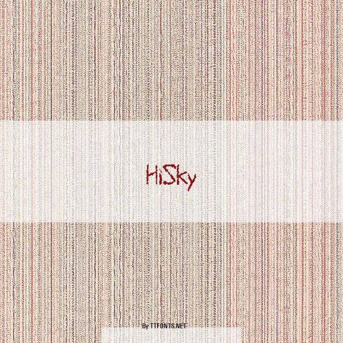 HiSky example