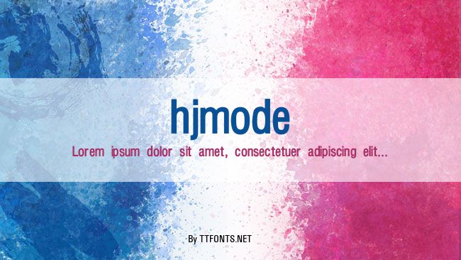 hjmode example