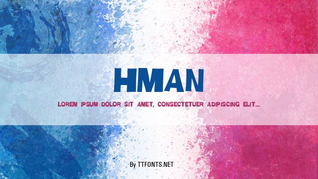 HMan example