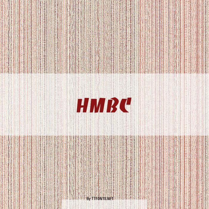 HMBC example