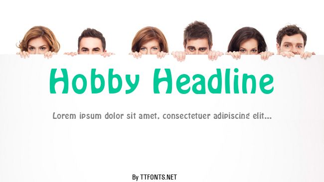 Hobby Headline example