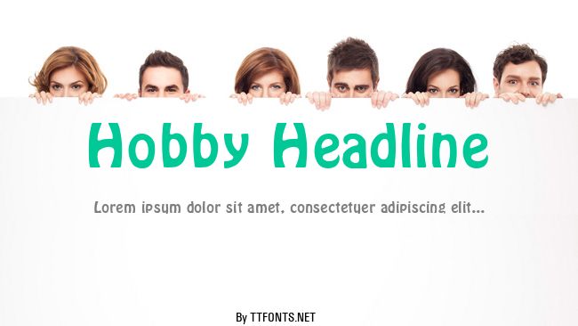 Hobby Headline example