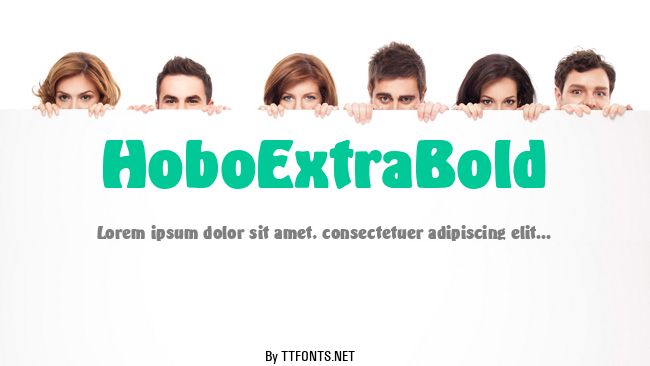 HoboExtraBold example