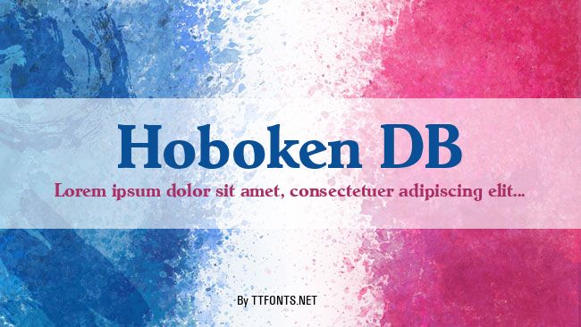Hoboken DB example