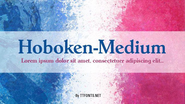 Hoboken-Medium example