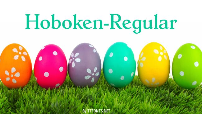 Hoboken-Regular example