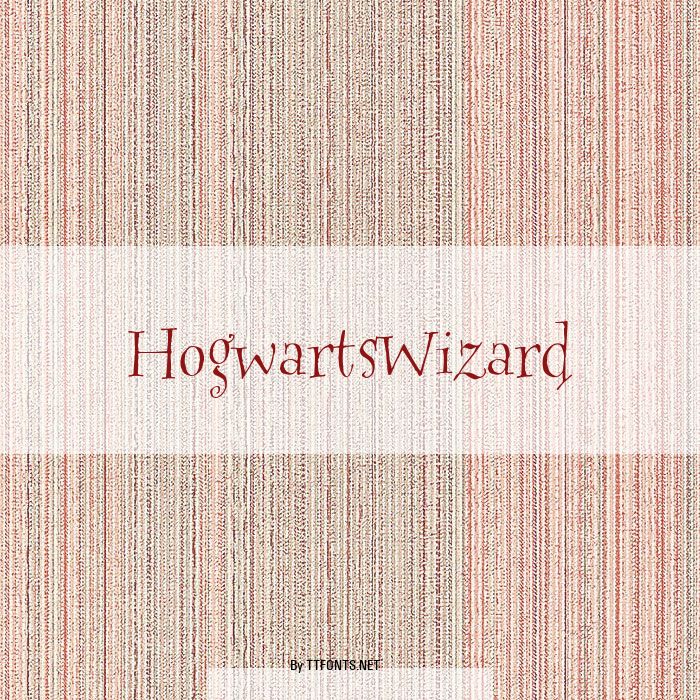 HogwartsWizard example