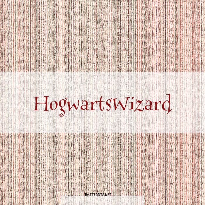 HogwartsWizard example