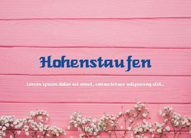Hohenstaufen example