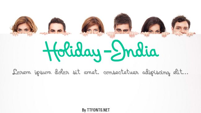 Holiday-India example