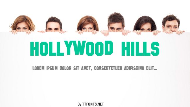 Hollywood Hills example