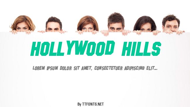 Hollywood Hills example