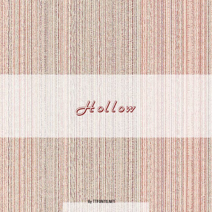 Hollow example