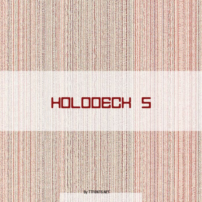 Holodeck 5 example