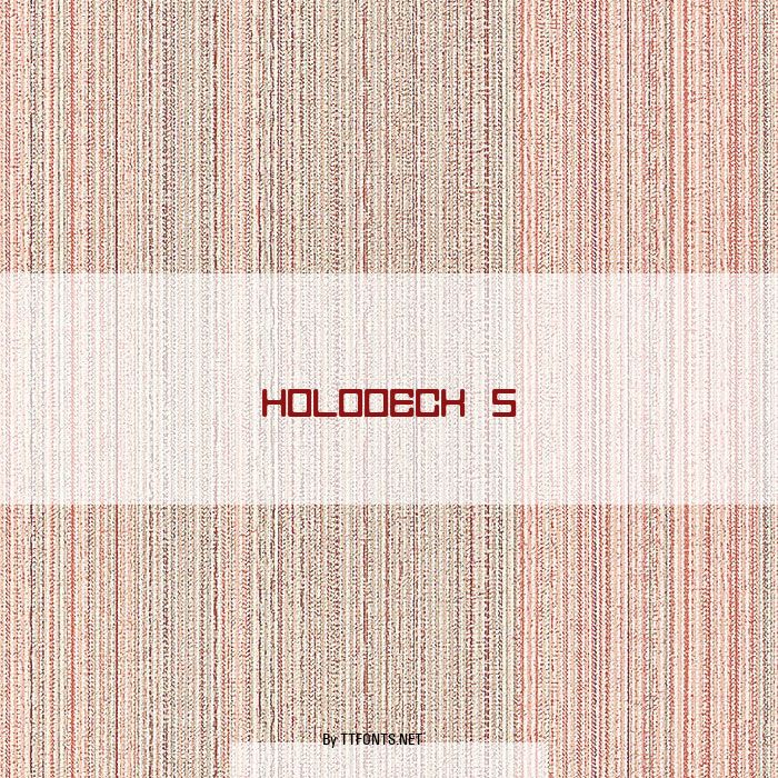 Holodeck 5 example