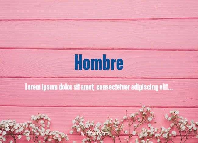 Hombre example