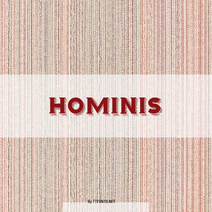 Hominis example